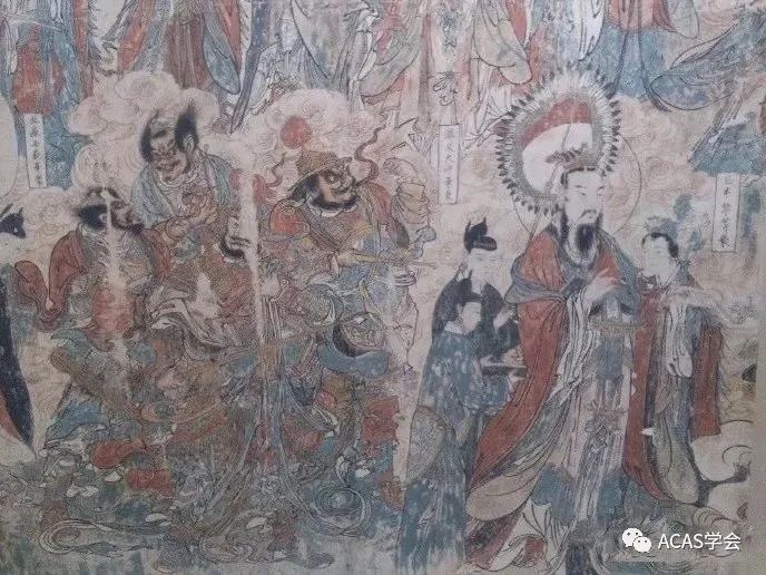 沥粉贴金画人物图片_沥粉贴金_贴金沥粉画