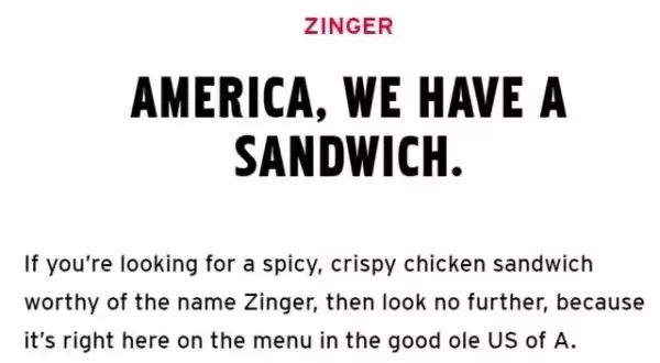 zinger汉堡_zinger_zinger是什么牌子